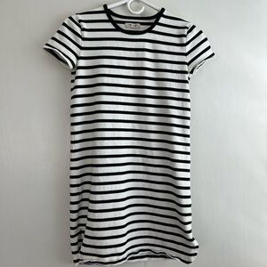 Madewell stripe tee dress XXS